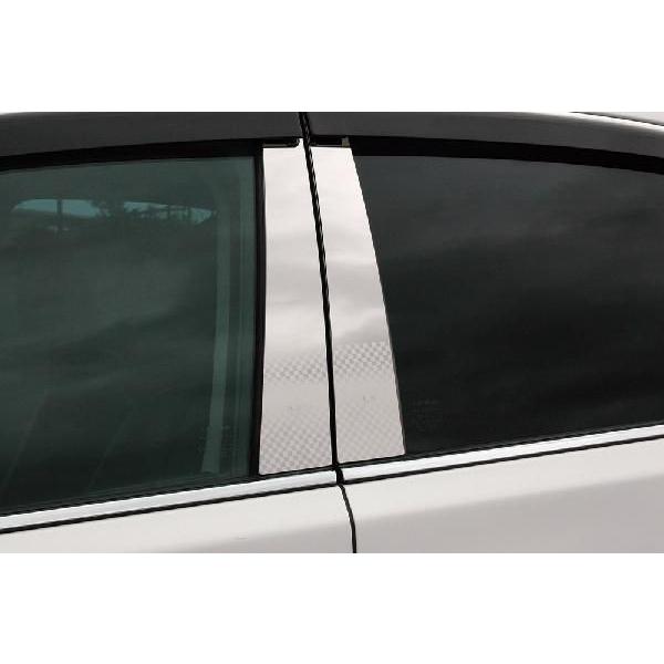 ファサネイトピラー 市松模様風 T32系 エクストレイル 10P 鏡面