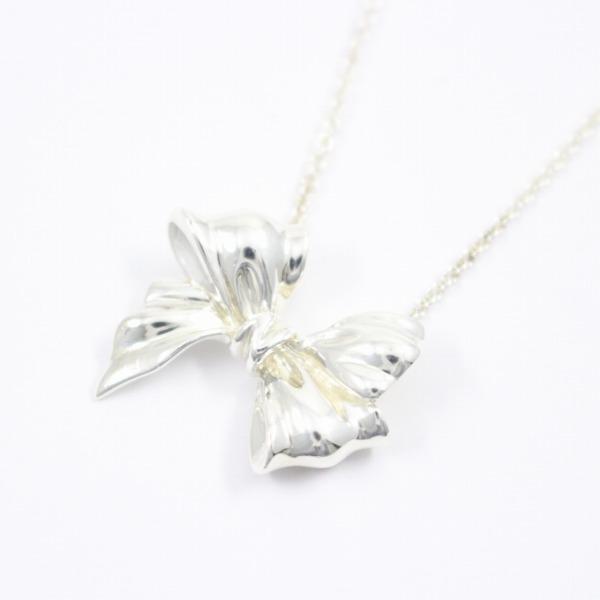 Tiffany Co ティファニー リボンモチーフ ネックレス シルバー925 メキシコ いおき質店 32f1061 いおき質店 ヤフーショッピング店 通販 Yahoo ショッピング