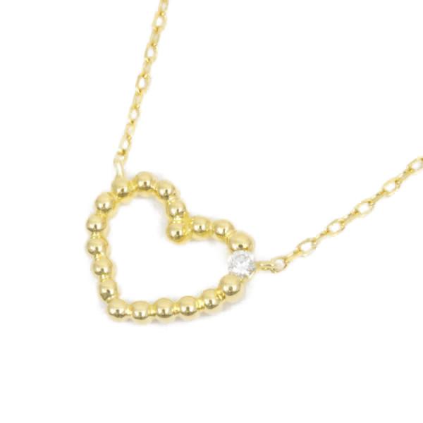 美品 Ahkah Blanc アーカーブラン 12年クリスマス限定 ミルハート ネックレス K18yg ダイヤモンド いおき質店 33a0429 いおき質店 ヤフーショッピング店 通販 Yahoo ショッピング