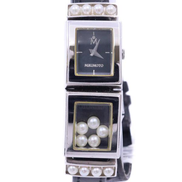 ミキモト マルチフォームウォッチ クォーツ レディース 腕時計 ブルー  