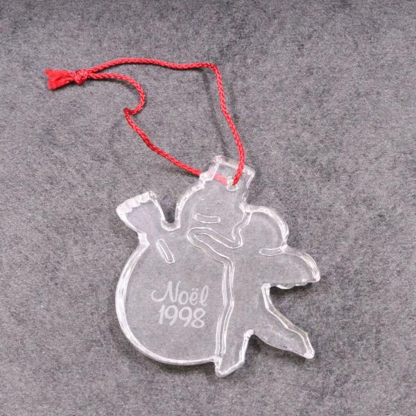 バカラ（Baccarat） クリスマスツリーオーナメント 1998年 noel