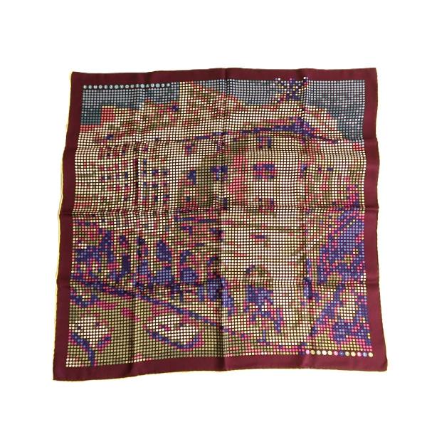 HERMES エルメス カレ 70 スカーフ RENDEZ VOUS AU 24 24時に会いま