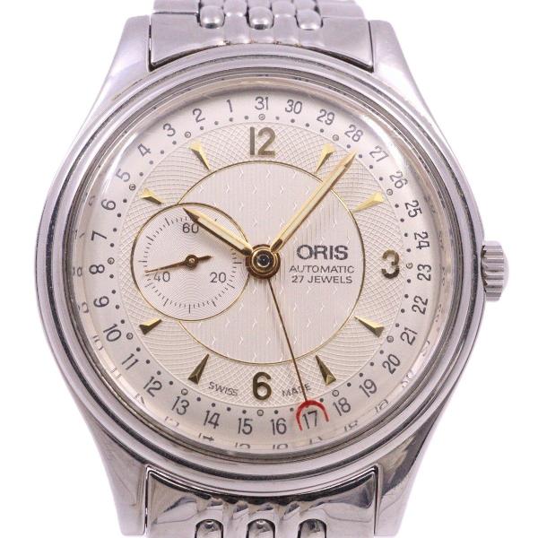 【稼働】 ORIS ポインターデイト 型番7461 自動巻き メンズ ORIS】オリス『ポインターデイト スモールセコンド』640 7461