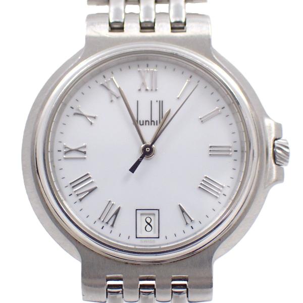 さ*し様 ダンヒル 腕時計 dunhill ダンヒル エリート クォーツ メンズ 腕時計 白文字盤
