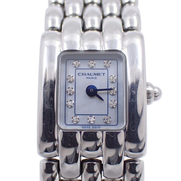 CHAUMET（ショーメ） ケイシス クォーツ レディース 腕時計 12Pダイヤ