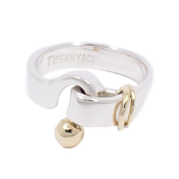 Tiffany & Co. フックアンドアイ　リング　シルバー　7号 TIFFANY&Co. 【美品】TIFFANY＆Co. ティファニー フック＆アイ