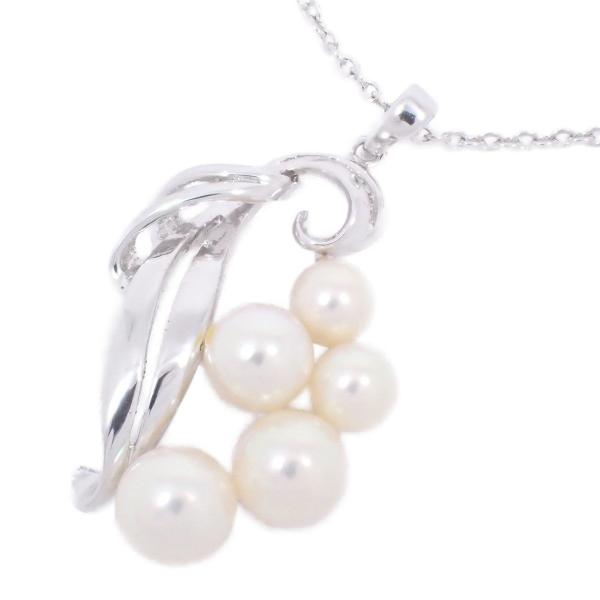 ミキモト　ネックレスsilver 楽天市場】ミキモト MIKIMOTO シルバー SILVER パール 真珠 5 mm