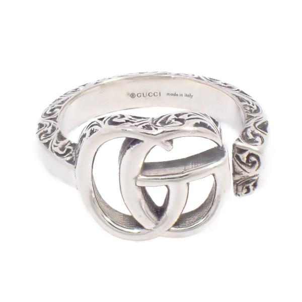 GUCCI グッチ　アラベスク　GGロゴ　Ag925リング　18号　42855 GUCCI グッチ 指輪 リング18号 アラベスク