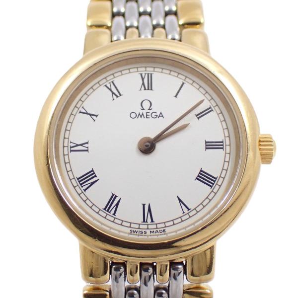 【美品·稼働】OMEGA De Ville クオーツ腕時計 金銀コンビ 楽天市場】【ウォッチ】 OMEGA オメガ デ ビル デビル ラウンド