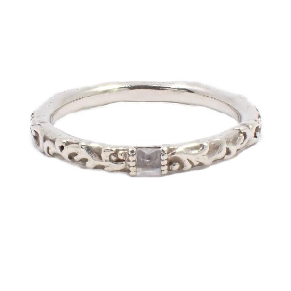 agete ダイヤリーフリング アガット agete K10YG リーフ モチーフ ダイヤモンド リング 11号