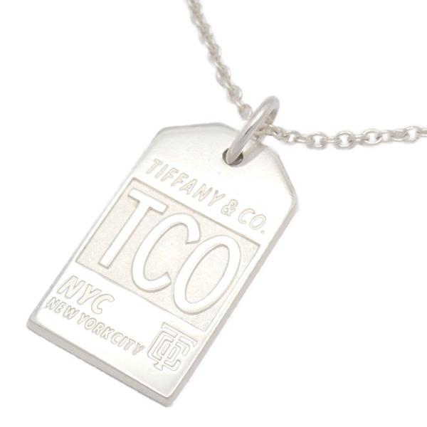 TIFFANY&Co.（ティファニー） ロゴ プレート NEW YORK CITY ネックレス