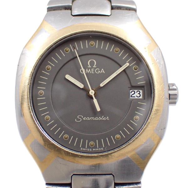 SEAMASTER オメガ シーマスター ポラリス クォーツ メンズ 腕時計