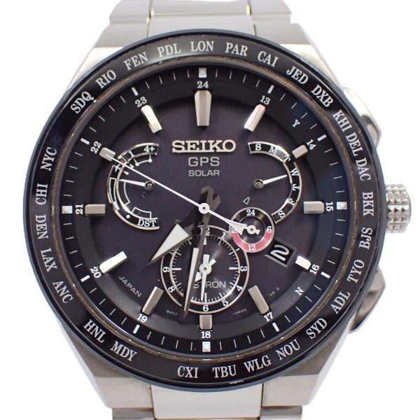 セイコーアストロン黒文字盤黒ベゼルSBXB123 8X53-0AV0 ASTRON SEIKO セイコー アストロン エグゼクティブライン GPS
