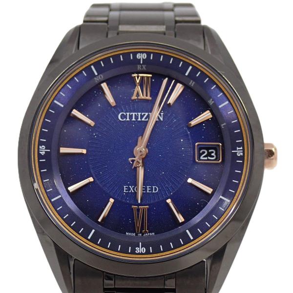 シチズンエクシード コズミックブルーコレクションAS7164-99L Citizen Exceed Cosmic Blue Collection Titanium Technology