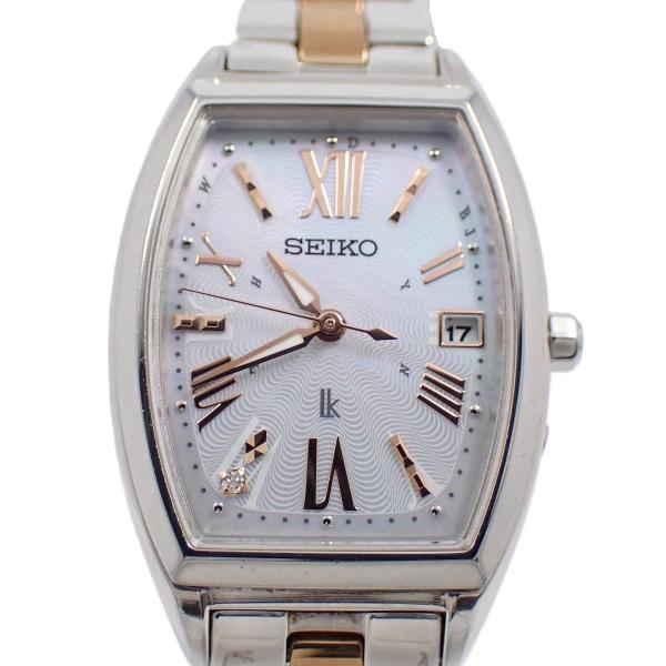 SEIKO LUKIA レディース 電波腕時計 LUKIA SEIKO セイコー ルキア ソーラー電波 レディース 腕時計 PG色