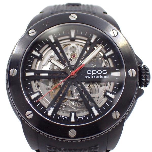 Epos エポス　スケルトン 手巻き腕時計 ネイビー　8 EPOS（エポス）スケルトン 手巻き式 2121 懐中時計 – 正美堂時計店