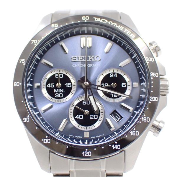 SEIKO クロノグラフ SBTR027 8T63-00D0 OEM Seiko Spirit Quartz SBTR027 / 8T63-00D0 Chronograph Band