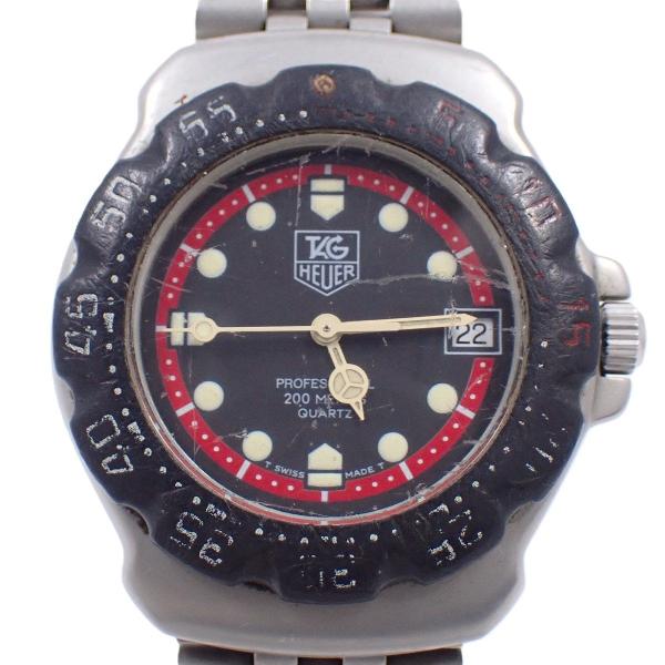 フォーミュラ1 タグホイヤー クォーツ ボーイズ 腕時計 黒文字盤 純正