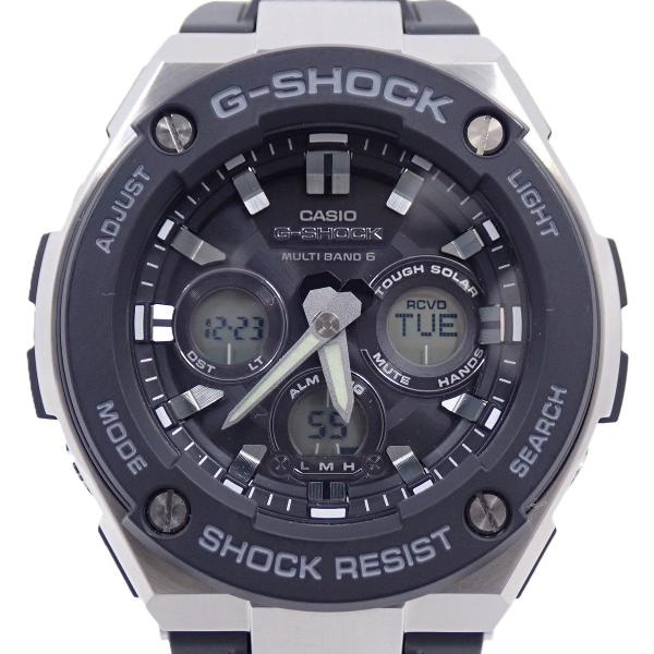 G-STEEL 【美品】カシオ G-SHOCK Gスチール ミドルサイズ ソーラー電波