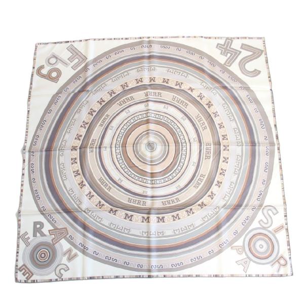 HERMES（エルメス） カレ 90 スカーフ TOHU BOHU トユボユ 混沌 シルク