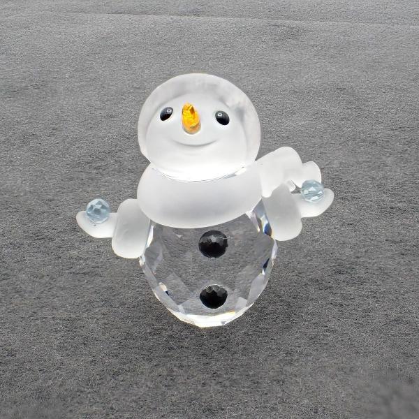 SWAROVSKI（スワロフスキー） 置物 フィギュリン スノーマン 雪だるま