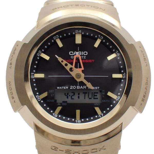 カシオ G-SHOCK フルメタル ゴールド AWM-500GD-9AJF G-SHOCK カシオ フルメタル アナデジモデル ソーラー電波 メンズ