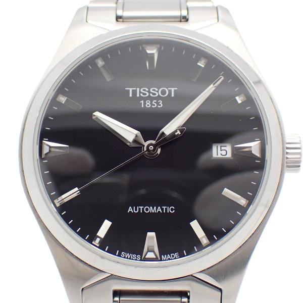 TISSOT（ティソ） Tクラシック Tテンポ 自動巻き メンズ 黒文字盤 純正
