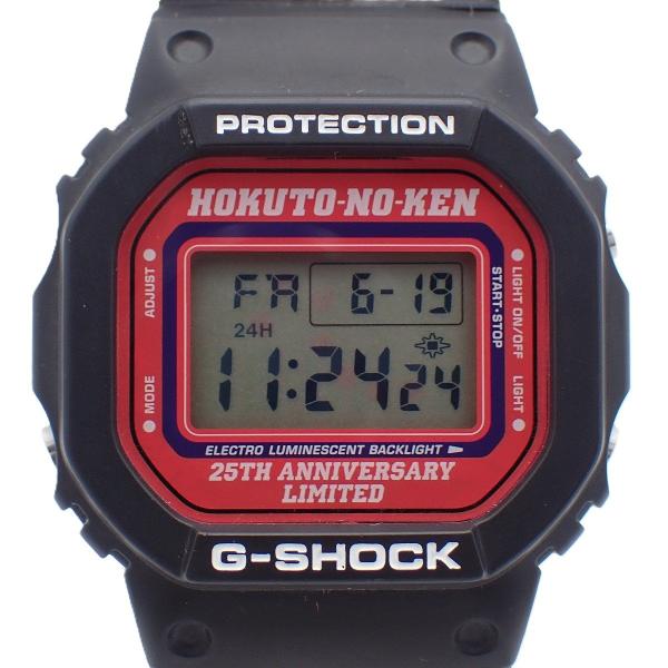 北斗の拳 25周年記念G-SHOCK DW-5600VT G-SHOCK カシオ 北斗の拳25周年記念モデル クォーツ メンズ 腕時計 DW