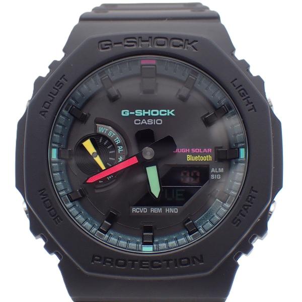 G-SHOCK GA-B2100MF-1AJF　国内正規品 美品 G-SHOCK 【美品】カシオ Multi Fluorescent colorシリーズ Bluetooth