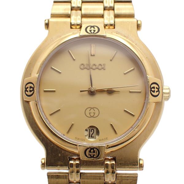 GUCCI（グッチ） 9200M クォーツ メンズ 腕時計 ゴールドGP ゴールド