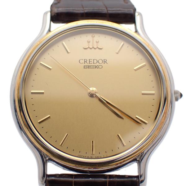 SIGNO SEIKO セイコー クレドール シグノ 18KT/SS クォーツ メンズ