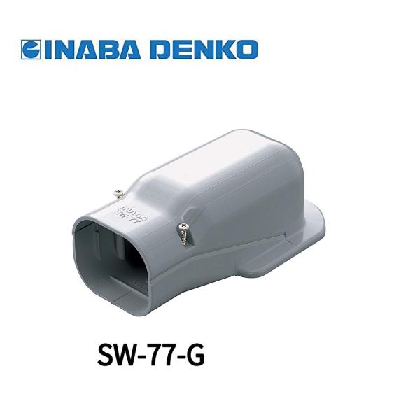 因幡電工 【即納・在庫品】SW-77-G (INABA) ウォールコーナー グレー 1