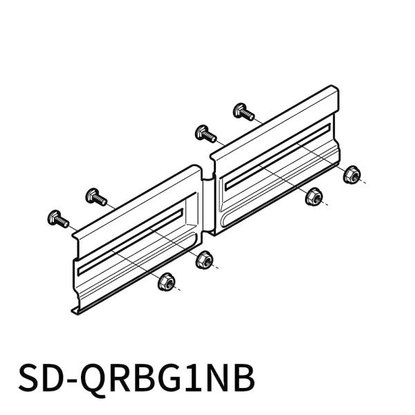 【即納・在庫品】SD-QRBG1NB ネグロス電工 水平ベンド継ぎ金具 ノンボンドタイプ スーパーダイマ QRタイプ