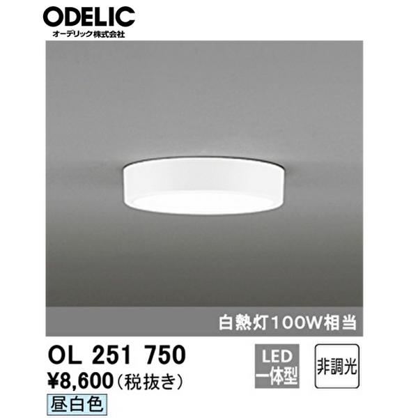 ODELIC 【即日対応します！】OL251750 オーデリック LED 小型