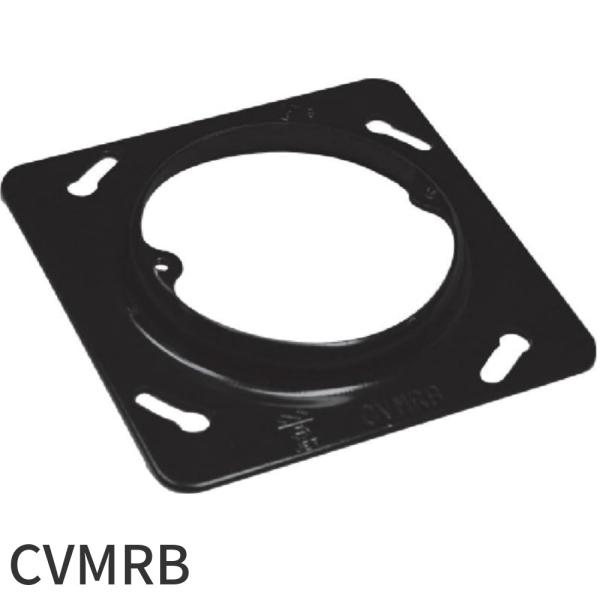 【即納・在庫品】CVMRB 電成興業 中四角丸穴カバー