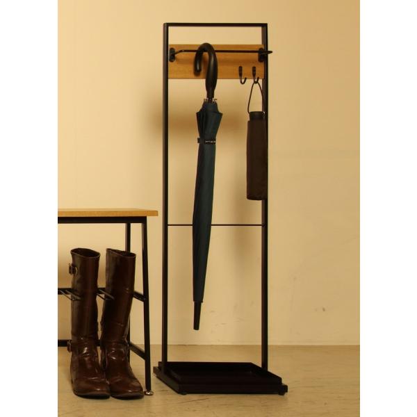 上等 傘立て アンブレラハンガー スリム 玄関収納 傘たて Arriver アリヴェ シンプル エントランス おしゃれ アイアン 収納 ホワイト ブラック 玄関