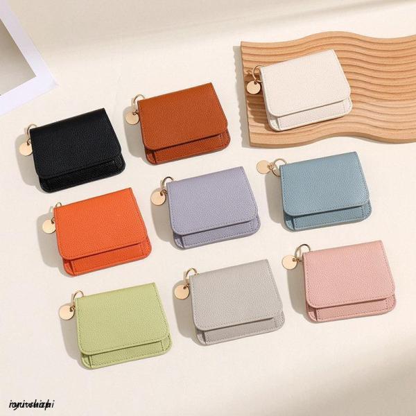 ミニ財布 レディース 財布 二つ折り 大容量 レディース コンパクトミニ財布 小さい財布 財布 コンパクト ミニ 小銭入れ カード入れ 多収納 多機能 ホルダ付き