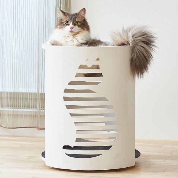 Oft キャットクリアカプセル シリンダー ベッド 猫 ネコ ねこ カプセル かわいい おしゃれ 肉球 キャットツリー 据え置き Oft Store Yahoo 店 通販 Yahoo ショッピング