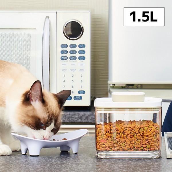 Turn N Seal ターンエヌシール 1 5l セビア ドライフード ストッカー 真空 保存 犬 猫 小動物 Savior Buyee Buyee Japanese Proxy Service Buy From Japan Bot Online