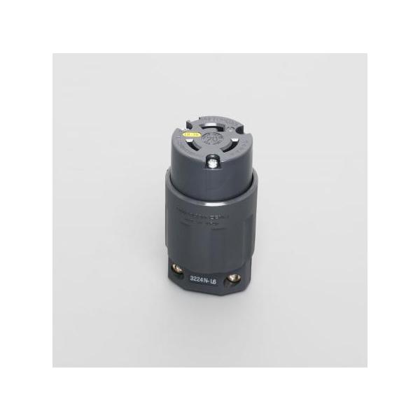 アメリカン電機 3224N-L6 引掛形 コ-ドコネクタボディ(ナイロンカバー)