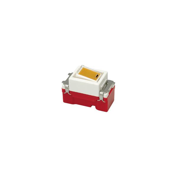 【受注品】神保電器 JEC-BN-1MGR-PW ニューマイルドビーシリーズ ガイド用埋込オーロラマークスイッチ 片切