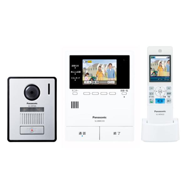 パナソニックテレビドアホン Panasonic（パナソニック） VL-SWE310KFA ワイヤレスモニター付 テレビ