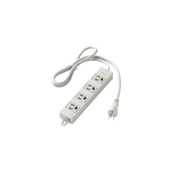 Panasonic OAタップ WCH2414H Panasonic（パナソニック） WCH2414H OAタップ(接地15A抜け止め形)(4コ