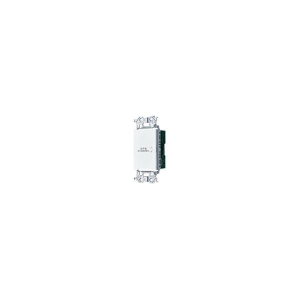 パナソニック WTA538318W アドバンスシリーズ 埋込 電子 トイレ換気スイッチ(照明・換気扇連動形)(換気扇消し遅れ0〜約30分可変形)(マットホワイト)