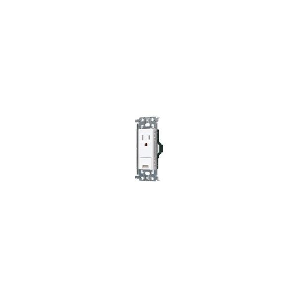 パナソニック WTL11313W アドバンスシリーズ 埋込アースターミナル付接地コンセント(金属枠付)(セラミックホワイト)