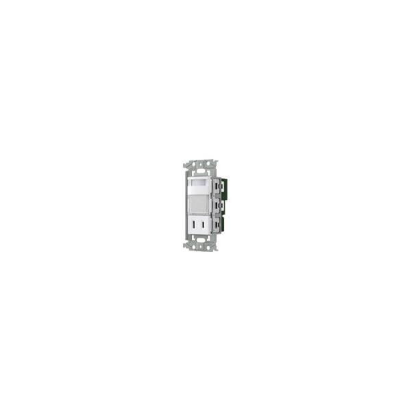パナソニック WTL4065MWK 埋込熱線センサ付ナイトライト（LED：電球色） （明るさセンサ・コンセント付）（マットセラミックホワイト）