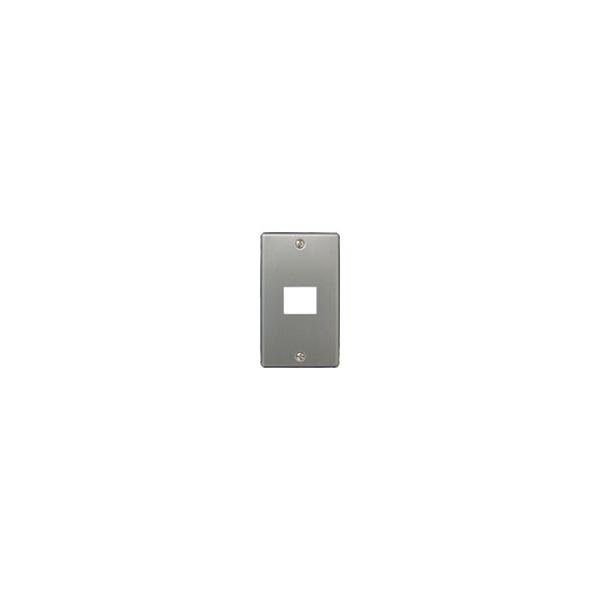パナソニック WTL6201 アドバンスシリーズ 新金属コンセントプレート 1コ用