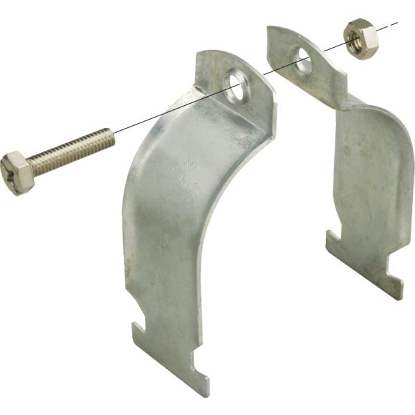 ネグロス Z-DC36 電線管支持金具 ダクタークリップ 1袋(10個入り) 溶融