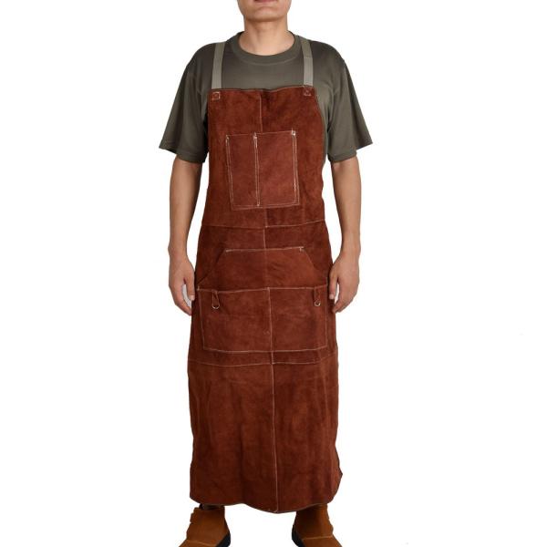 【サイズ】フリーサイズ  【カラー】第一枚画像通り【素材構成】牛革製で、耐久性があり、柔らかく快適なフィット感で、熱い火花から衣服を保護します。【特徴】革製頑丈、難燃性、柔軟性、火、摩耗、断熱材、およびより多くのカットや抗スパーク保護を提供...