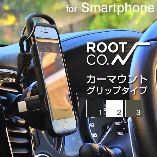 スマホ カーマウント 車載 ホルダー iphone アイフォン スマートフォン カーマウント ROOT CO. PLAY Grip